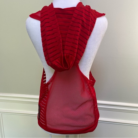 Flex-N-Flex Vibrant Red Hoodie S - Picture 3 of 7